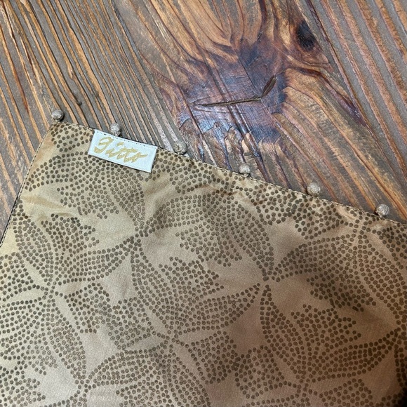 Silk Black, Gold and Tan Wrap - Picture 3 of 8